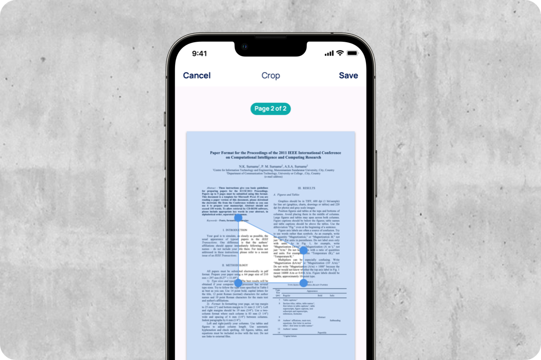 Paper Click Scan ScanWizard